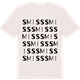 Vintage White t-shirt med Smiss ordlek t-shirt