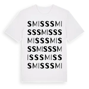Smiss ordlek t-shirt – ekologisk bomull t-shirt från Pinshirt