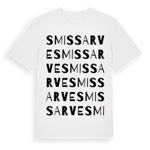 Smissarve ordlek t-shirt – ekologisk bomull t-shirt från Pinshirt