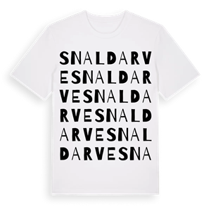 Snaldarve ordlek t-shirt – ekologisk bomull t-shirt från Pinshirt