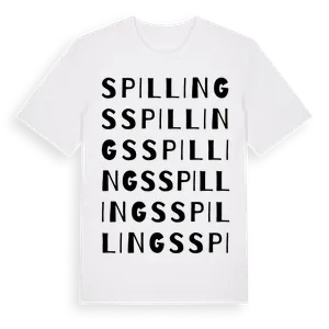 Spillings ordlek t-shirt – ekologisk bomull t-shirt från Pinshirt