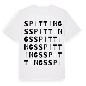 Spittings ordlek t-shirt – ekologisk bomull t-shirt från Pinshirt