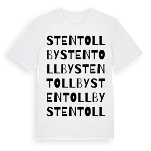 Stentollby ordlek t-shirt – ekologisk bomull t-shirt från Pinshirt