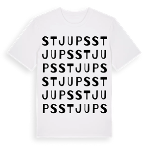 Stjups ordlek t-shirt – ekologisk bomull t-shirt från Pinshirt