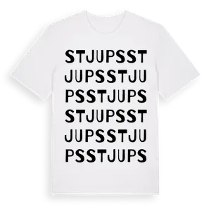 Stjups ordlek t-shirt – ekologisk bomull t-shirt från Pinshirt