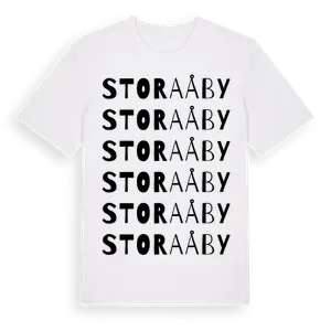 Stora Åby ordlek t-shirt – ekologisk bomull t-shirt från Pinshirt