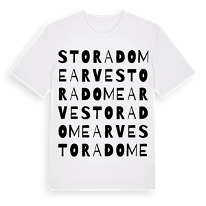 Stora Domearve ordlek t-shirt – ekologisk bomull t-shirt från Pinshirt