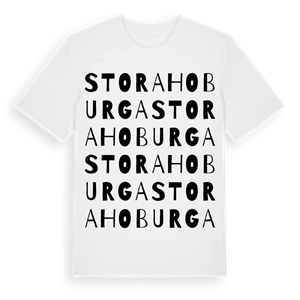Stora Hoburga ordlek t-shirt – ekologisk bomull t-shirt från Pinshirt
