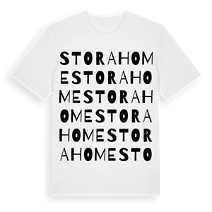 Stora Home ordlek t-shirt – ekologisk bomull t-shirt från Pinshirt