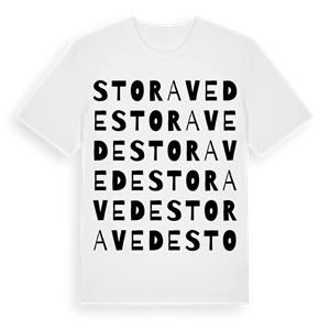 Stora Vede ordlek t-shirt – ekologisk bomull t-shirt från Pinshirt