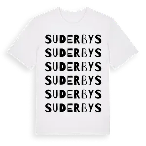 Suderbys ordlek t-shirt – ekologisk bomull t-shirt från Pinshirt