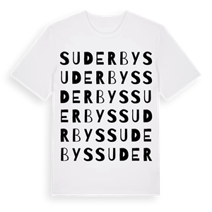 Suderbys ordlek t-shirt – ekologisk bomull t-shirt från Pinshirt