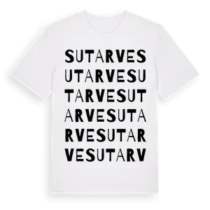 Sutarve ordlek t-shirt – ekologisk bomull t-shirt från Pinshirt