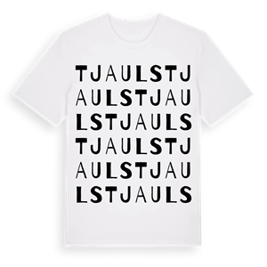 Tjauls ordlek t-shirt – ekologisk bomull t-shirt från Pinshirt