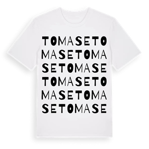 Tomase ordlek t-shirt – ekologisk bomull t-shirt från Pinshirt