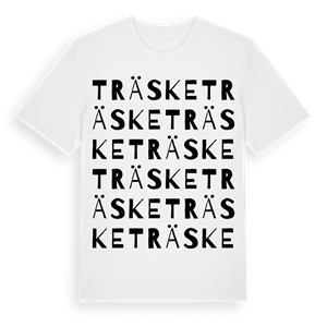 Träske ordlek t-shirt – ekologisk bomull t-shirt från Pinshirt