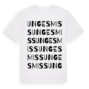 Ungesmiss ordlek t-shirt – ekologisk bomull t-shirt från Pinshirt