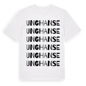 Unghanse ordlek t-shirt – ekologisk bomull t-shirt från Pinshirt