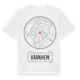 White t-shirt med Värnhem t-shirt