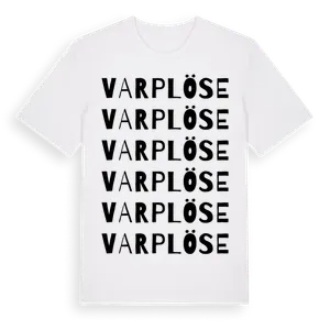 Varplöse ordlek t-shirt – ekologisk bomull t-shirt från Pinshirt