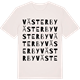 Vintage White t-shirt med Västerby ordlek t-shirt