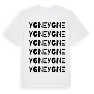 Ygne ordlek t-shirt – ekologisk bomull t-shirt från Pinshirt