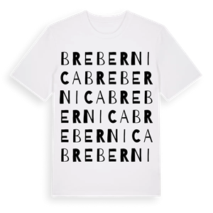 Brebernica ordlek t-shirt – ekologisk bomull t-shirt från Pinshirt