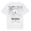 Brezovica karta t-shirt