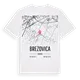 Brezovica karta t-shirt