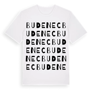 Budenec ordlek t-shirt – ekologisk bomull t-shirt från Pinshirt