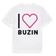 Jag älskar Buzin t-shirt stort tryck