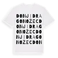 Donji Dragonožec ordlek t-shirt