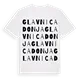 Glavnica Donja ordlek t-shirt