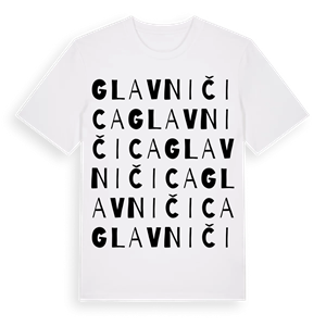 Glavničica ordlek t-shirt – ekologisk bomull t-shirt från Pinshirt