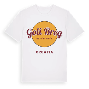 Goli Breg cirkel t-shirt – ekologisk bomull t-shirt från Pinshirt