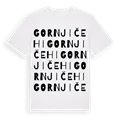 Gornji Čehi ordlek t-shirt