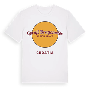 Gornji Dragonožec cirkel t-shirt – ekologisk bomull t-shirt från Pinshirt