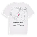 Gornji Dragonožec karta t-shirt