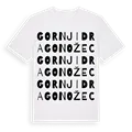 Gornji Dragonožec ordlek t-shirt