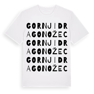 Gornji Dragonožec ordlek t-shirt – ekologisk bomull t-shirt från Pinshirt