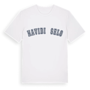 Havidić Selo college t-shirt – ekologisk bomull t-shirt från Pinshirt