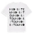 Hudi Bitek ordlek t-shirt