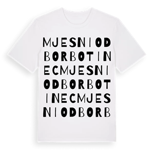 Mjesni odbor Botinec ordlek t-shirt – ekologisk bomull t-shirt från Pinshirt