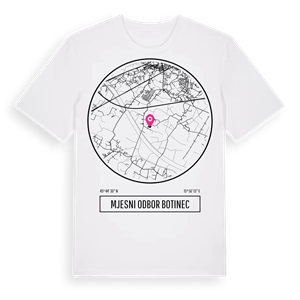 Mjesni odbor Botinec t-shirt – ekologisk bomull t-shirt från Pinshirt