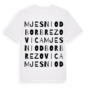 Mjesni odbor Brezovica ordlek t-shirt – ekologisk bomull t-shirt från Pinshirt