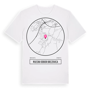 Mjesni odbor Brezovica t-shirt – ekologisk bomull t-shirt från Pinshirt