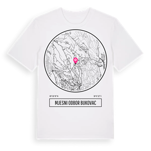 Mjesni odbor Bukovac t-shirt – ekologisk bomull t-shirt från Pinshirt
