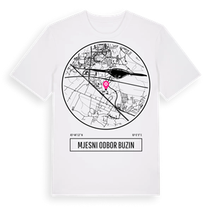 Mjesni odbor Buzin t-shirt – ekologisk bomull t-shirt från Pinshirt