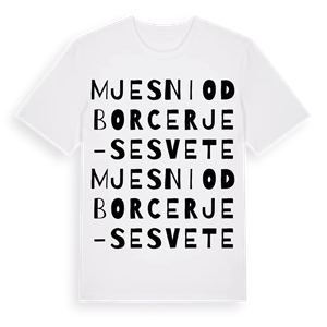 Mjesni odbor Cerje-Sesvete ordlek t-shirt – ekologisk bomull t-shirt från Pinshirt