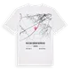 Mjesni odbor Demerje karta t-shirt